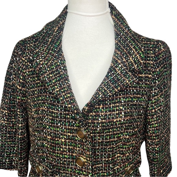 Loft Tweed Button Blazer - Picture 2 of 6